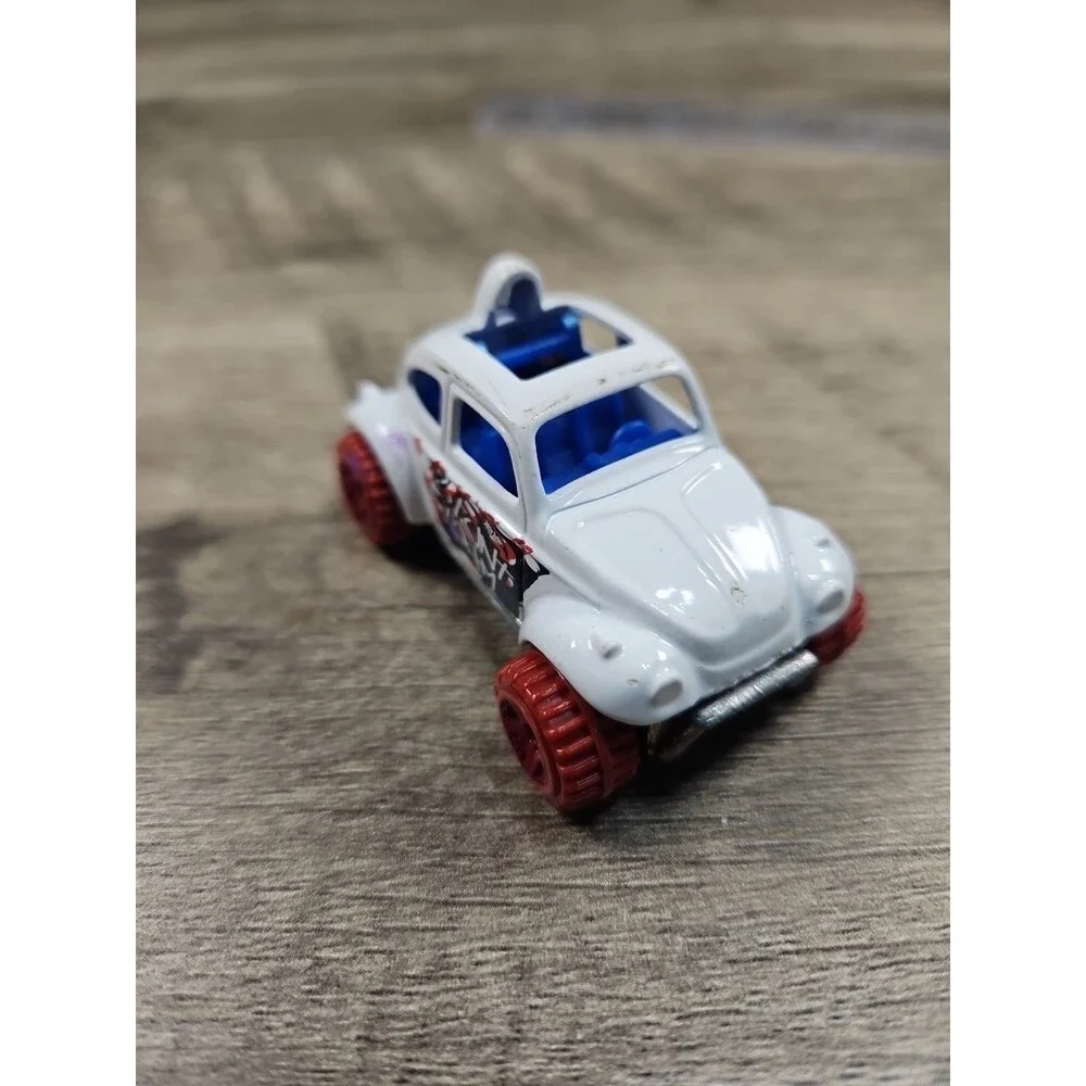Hot Wheels Stunt Team Baja Volkswagen Bug Diecast 1/64 Mattel Loose Toy Car